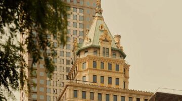 De buitenzijde van het duurste penthouse van New York.