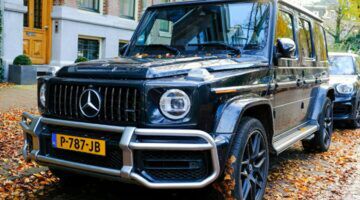 Een Mercedes in Amsterdam