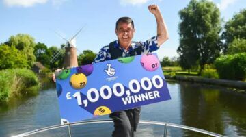 De man die die zijn zoon vertelde dat hij miljonair geworden was.