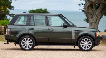 De oude Range Rover van koningin Elizabeth II.