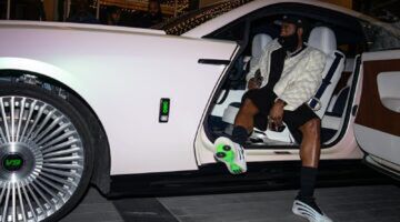 James Harden, de man die dikke wagens bezit.