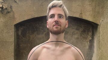 Perfecte tattoo in een cirkel