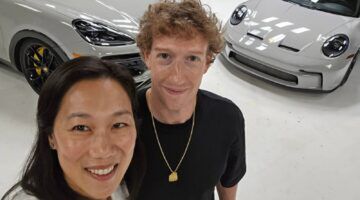 Mark Zuckerberg en zijn partner