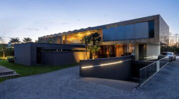 De villa in Vinkeveen.