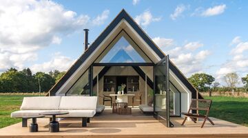 Cabine met geiten in kwestie