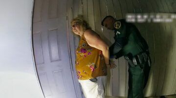 Screenshot uit de Netflix-docu The Perfect Neighbour