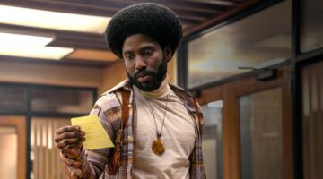 John David Washington in Black Klansman