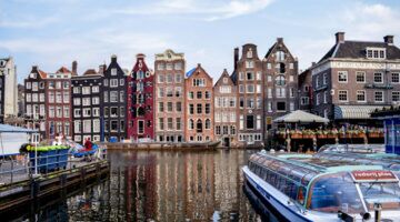 Amsterdam stad grachten in kwestie