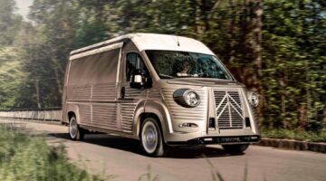 Citroën busje met body-kit in kwestie