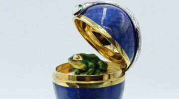 Een van de Fabergé-eieren van Pieter Carl Fabergé.