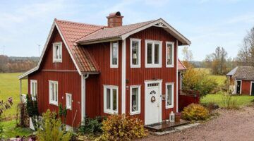 Het charmante huis in Zweden.