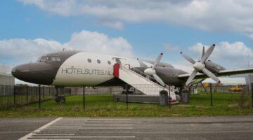 Het vliegtuig dat op dit moment te koop staat op Funda.