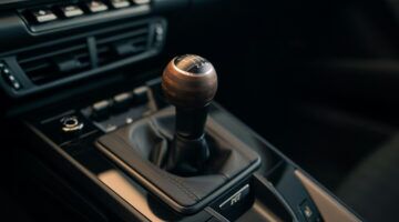 Versnellingspook van een Porsche 911