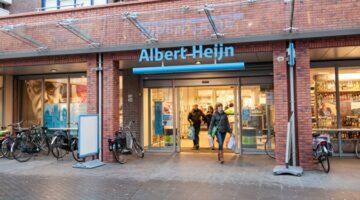 Een filiaal van de Albert Heijn