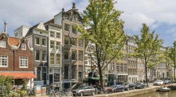 Het grachtenpand in Amsterdam dat niet verkocht wordt.