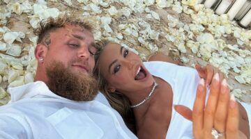 Jake Paul en Jutta Leerdam