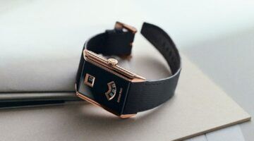 Het nieuwste AP-horloge met leren band.