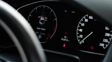 Het dashboard van een auto