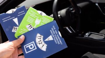 Groene parkeerschijf