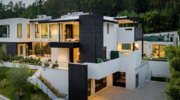 Een villa in Bel Air