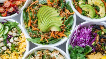 Verschillende soorten gerechten