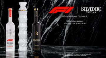 De nieuwe fles van Belvedere Vodka / F1