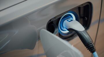 Een snellader van een auto