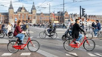 Fietsen in Amsterdam
