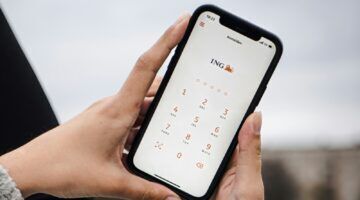 Een app van ING, de bank die AI wil inzetten.