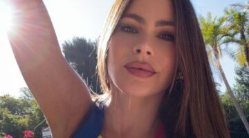 Sofia Vergara in de zon