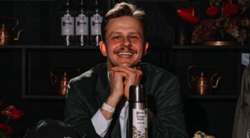 Een deelnemer aan Diageo World Class