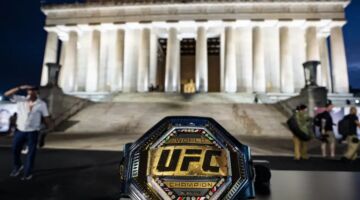 Het Witte Huis, waarin een UFC-event werd gehouden