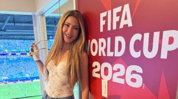 Shakira, een van de artiesten van de Final Halftime Show.