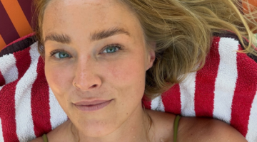 Geraldine Kemper, de presentatrice die online veel indruk maakt met haar uitdagende fotoshoot op de tennisbaan.