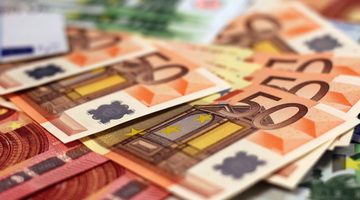 Cashgeld uit Europa.