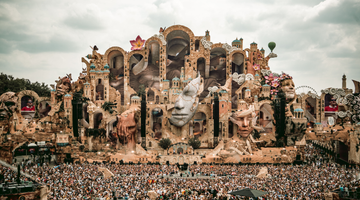 De main stage van Tomorrowland