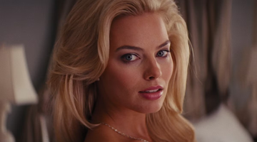 Margot Robbie in The Wolf of Wall Street.