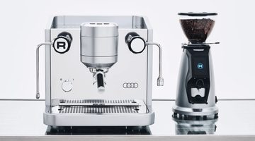 De nieuwe koffiemachine van Audi.