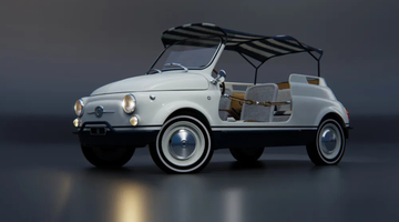 De Fiat 500 Jolly Spiaggina