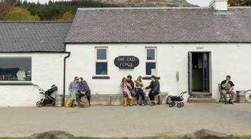 The old forge in schotland