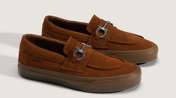 De loafers van Vans