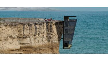 Living on the edge: Dit klifhuis is waanzinnig