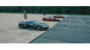 Wie is de snelste: 918 Spyder vs LaFerrari vs P1