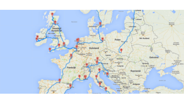 Roadtrip Europa: dit is de perfecte en meest efficiënte route