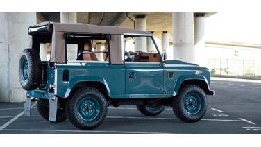 Land Rover Defender op sublieme wijze gerestaureerd