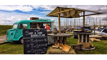 Met de voeten in het zand op Beach Food Festival Texel