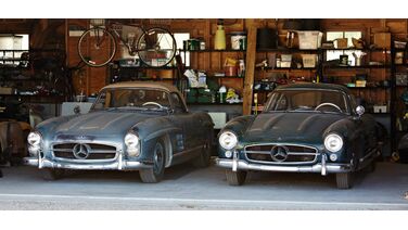 Unieke vondst: twee Mercedes SL’s uit de 1950s