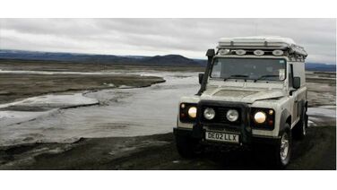 De bruutste manier om IJsland te verkennen is met een Land Rover Defender