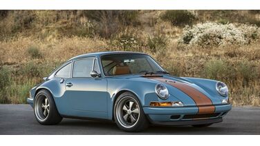 Deze Singer Porsche in Gulf kleuren is het beste wat je vandaag gaat zien