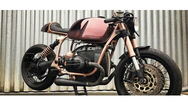 Deze koper-kleurige BMW R100 R Mystic is de tofste motor die je vandaag zal zien